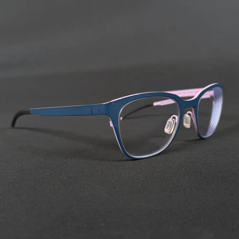 Orgreen Ava Blue 535 Titanium 51-20-137 Eyeglass Only Frame